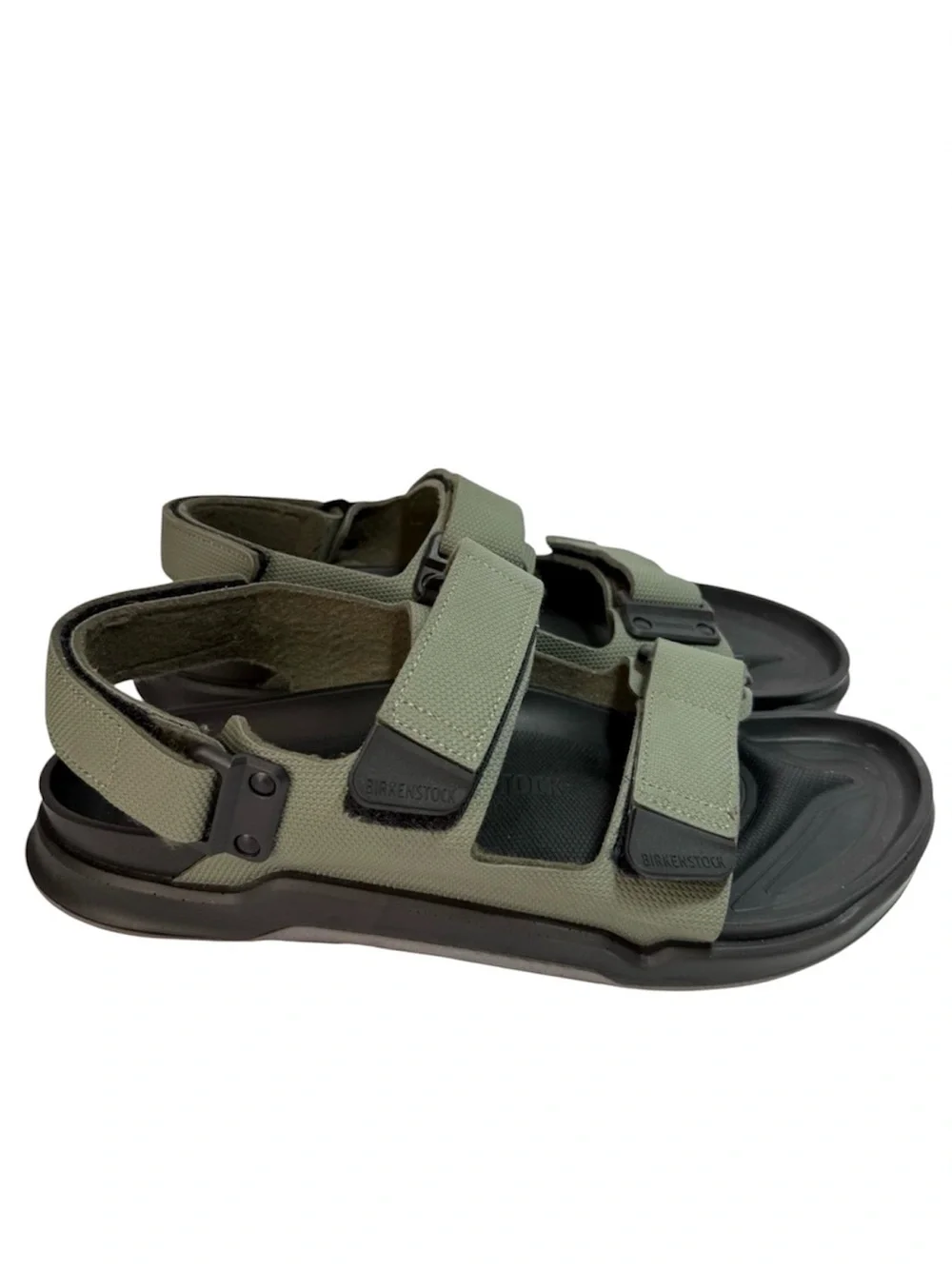Birkenstock Tatacoa Men's Birko-Flor Futura Khaki Green Black Sandals